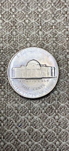 1968 S AU Jefferson Nickel With Good Toning. Doubled Die S Over S Errors. - Picture 4 of 4