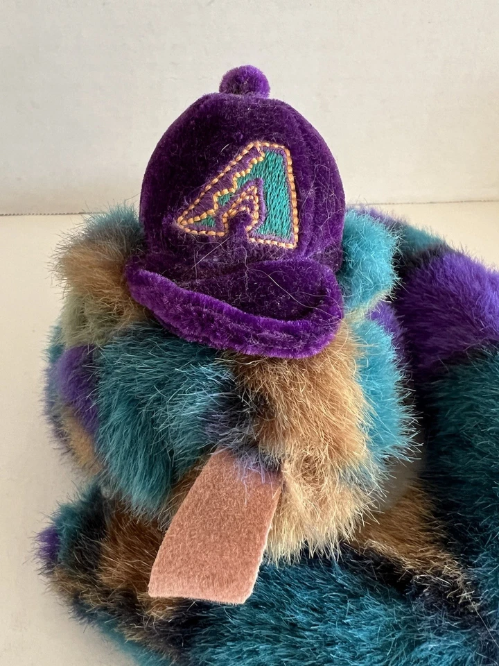 Arizona Diamondbacks VTG Rattlesnake Plush 1990s Colors “A” Logo Coiled - Image 4 of 4