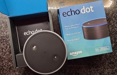 Amazon Echo Dot (1st Generation) Smart Assistant - Black - MPN B00VKTZFB4