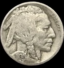 1936 Indian Head Buffalo Nickel Circulated 5c Coin Collectible