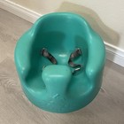 Bumbo Seat Baby Infant Floor Chair Bath Seat Green With Safety Straps