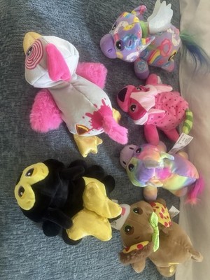 Lot Of 6 Cutetitos Fruititos Plush Beanies assorted