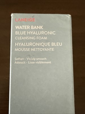 Laneige WATER BANK Blue Hyaluronic Cleansing Foam 5.29 fl oz / 150 g
