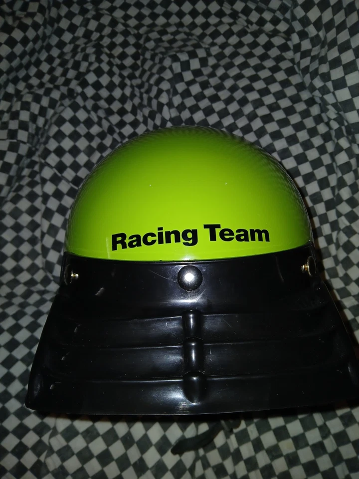 Capacete vintage Bell SUPER MAGNUM 70 Snell 7-1/4 viseira de corrida KAWASAKI - Imagem 4 de 4