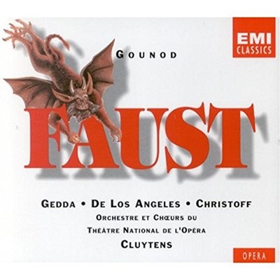 CHARLES GOUNOD ANDRE CLUYTENS RENE DUCLOS - Gounod: Faust - 3 CD - Box Set - NEW