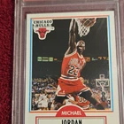 Fleer 1989-90 Michael Jordan #26 Chicago Bulls NBA Basketball Card