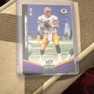 Panini 2019 Playoff Brett Favre 2nd Down Parallel #131 Green Bay /49