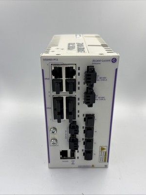 Alcatel-Lucent OS6465-P12 OmniSwitch, Industrial Ethernet Switch with POE