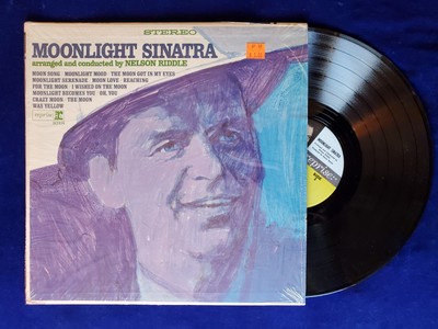 Frank Sinatra Moonlight Sinatra 1966 Reprise Records-Clean Vinyl In Shrink