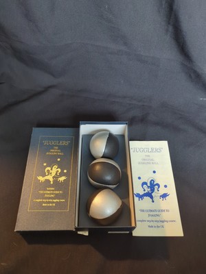 Jongglers The Original Jonglierbälle x 3 - mit Ulitmate Guide Made in UK - Originalverpackt