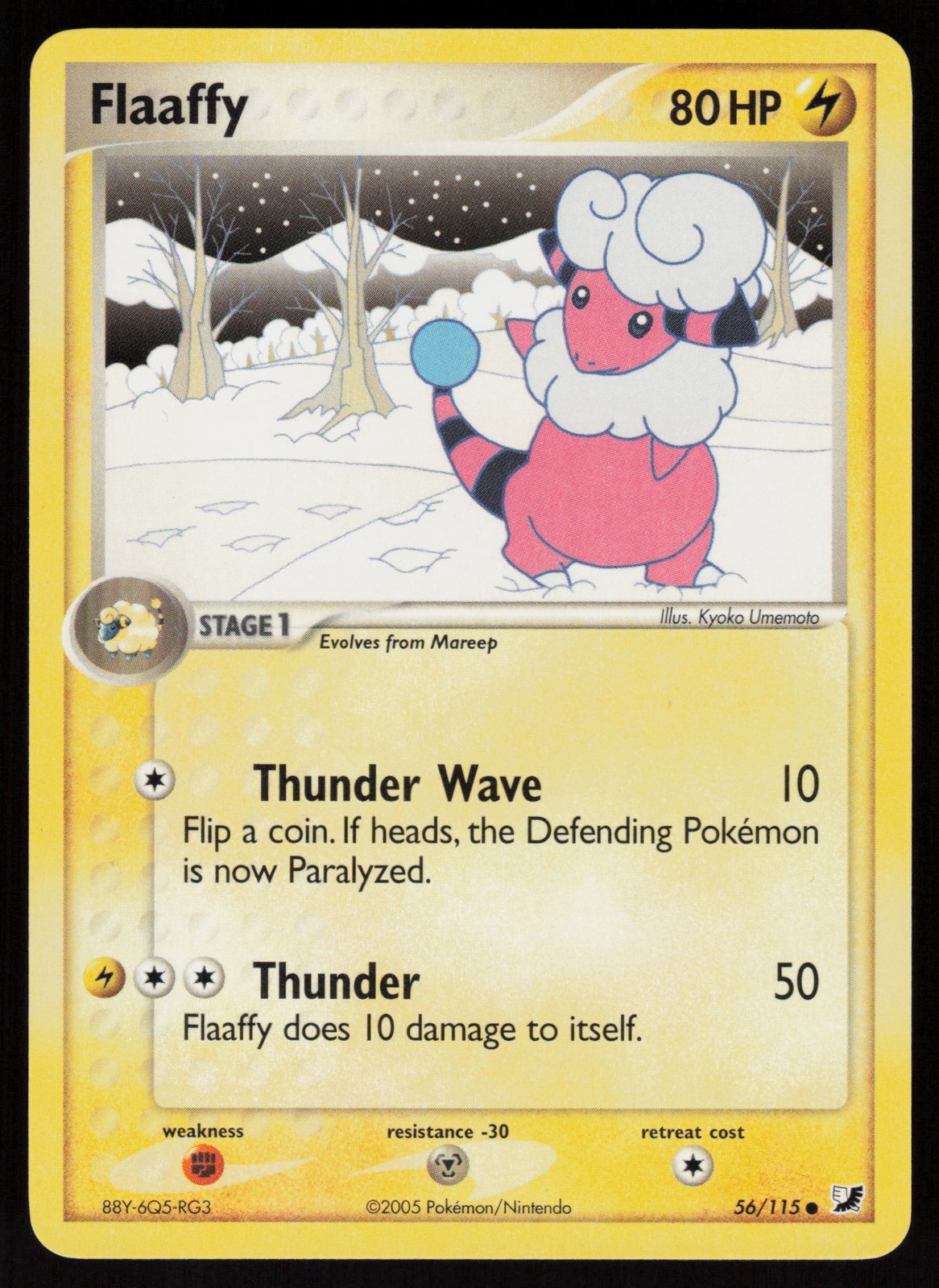 Flaaffy Unseen Forces Common 56/115 NM