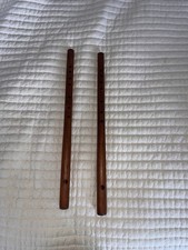 Rim/Side Blown Wooden Flute Pair