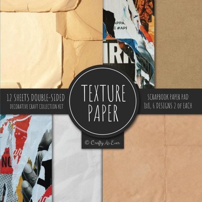 Texture Paper for Collage Scrapbooking Old Parchment Decorative P