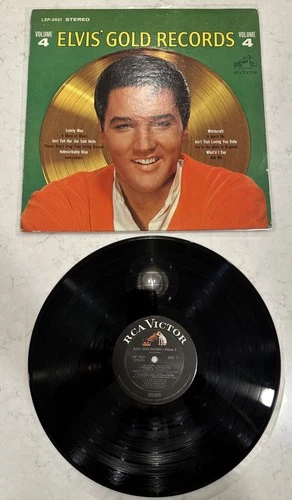Elvis Presley Gold Records Vol 4 Stereo 1968 Indianapolis 1st Press VG+/VG+