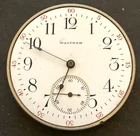 Antique 1912 Waltham 1894 220 Pocket Watch Movement Parts/Repair 12s 15j USA