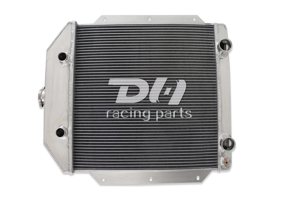 4 Row Alu Radiator For 49-53 Ford Club Consul Flathead Configuration V8 1.2-4.2L - Изображение 3 из 4