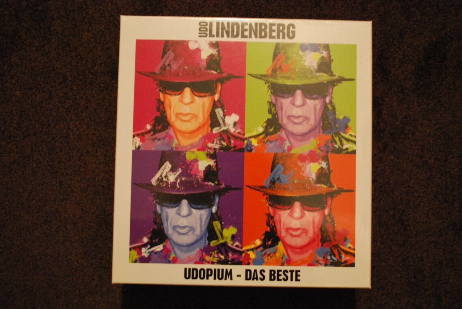 Udo Lindenberg Udopium - Das Beste lim. Fanbox mit signierten Kunstdruck OVP