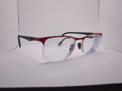 NEW AUTHENTIC Ray Ban RB 8416-M F041 54-18 145 Red/Black Ferrari Case/Cloth
