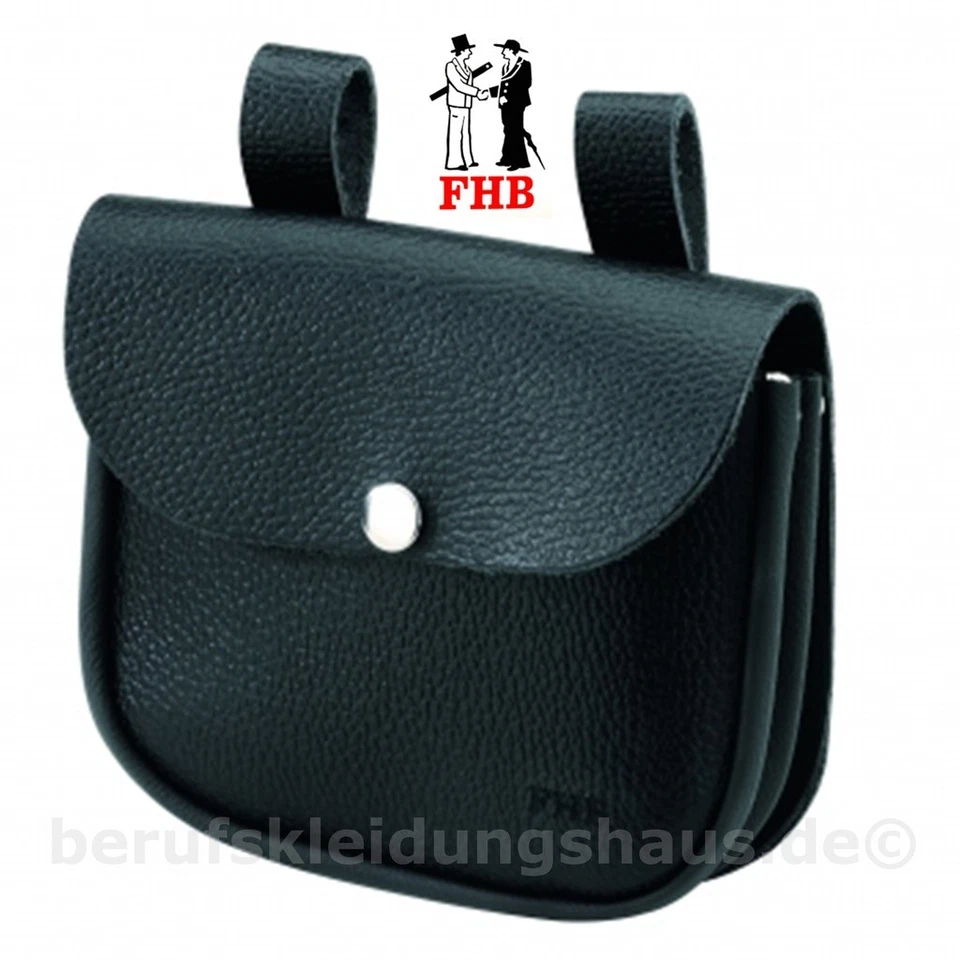 FHB Gottfried Nageltasche genäht Klappe Zunftkleidung Zunftzubehör Doppel-Fach