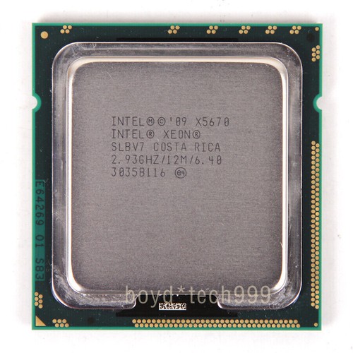 Intel Xeon X5650 X5660 X5670 X5675 X5677 X5680 LGA 1366/Socket B CPU Processor - Photo 4/7