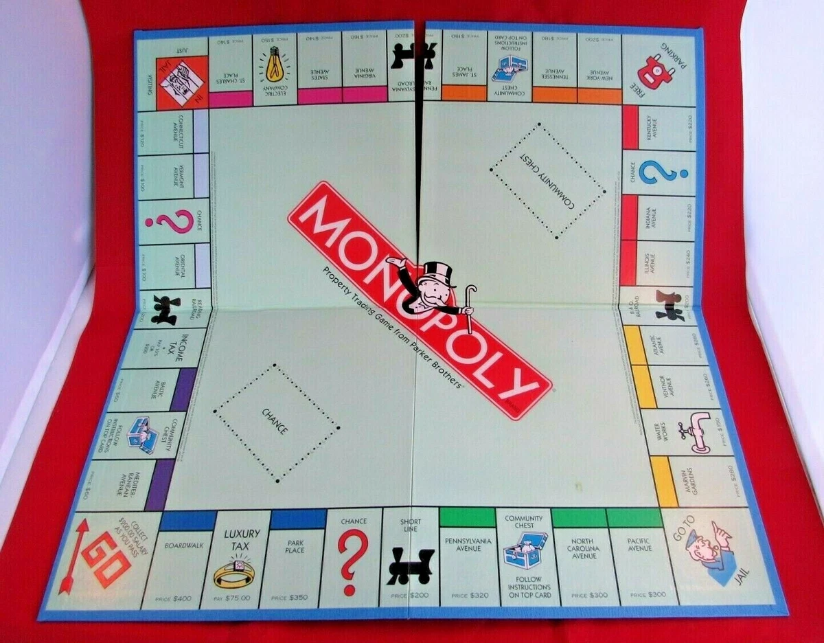 Standard Monopoly Board