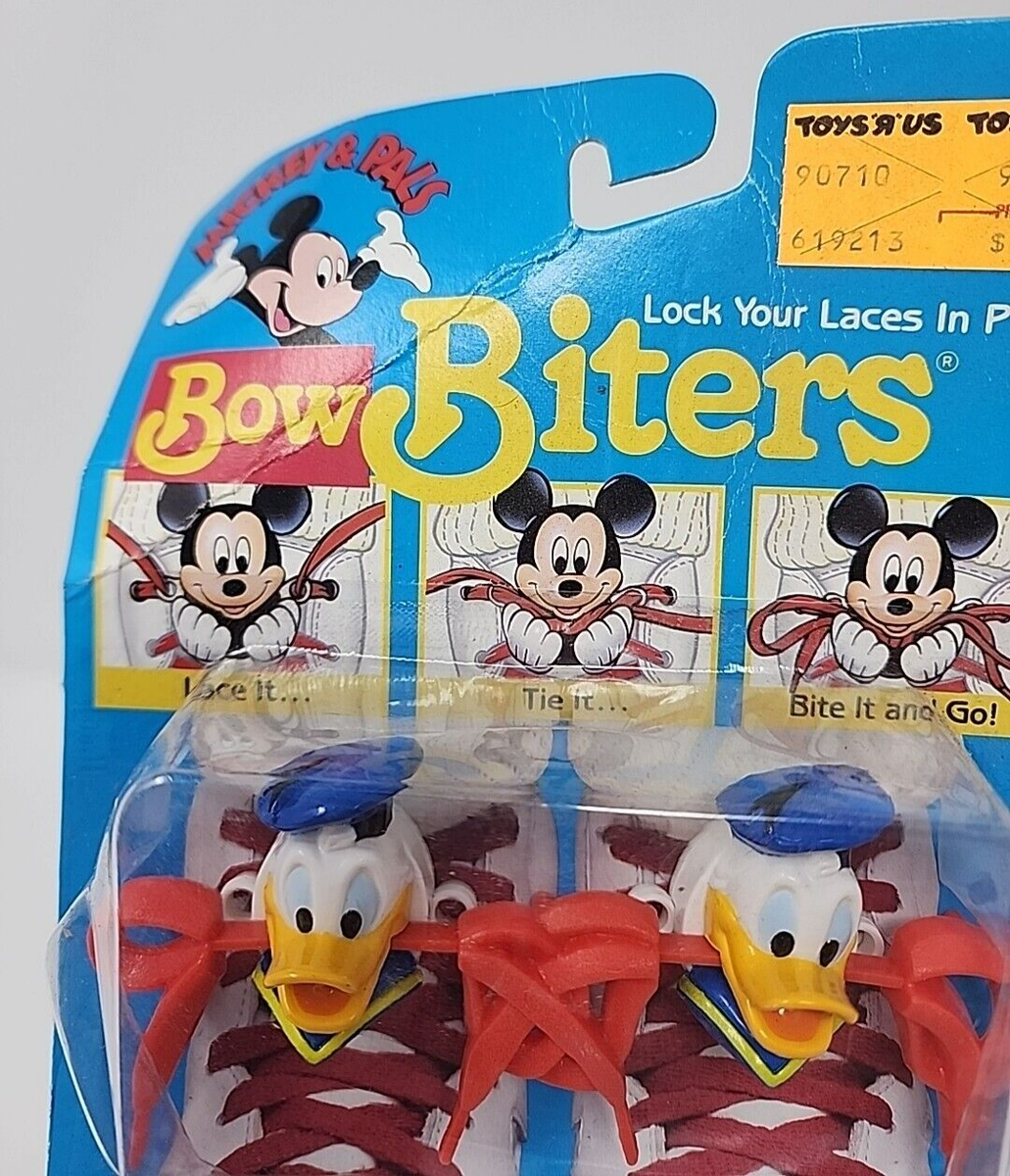 Retro Bow Biters Donald 1989 Mickey & Pals by Brookside Shoe