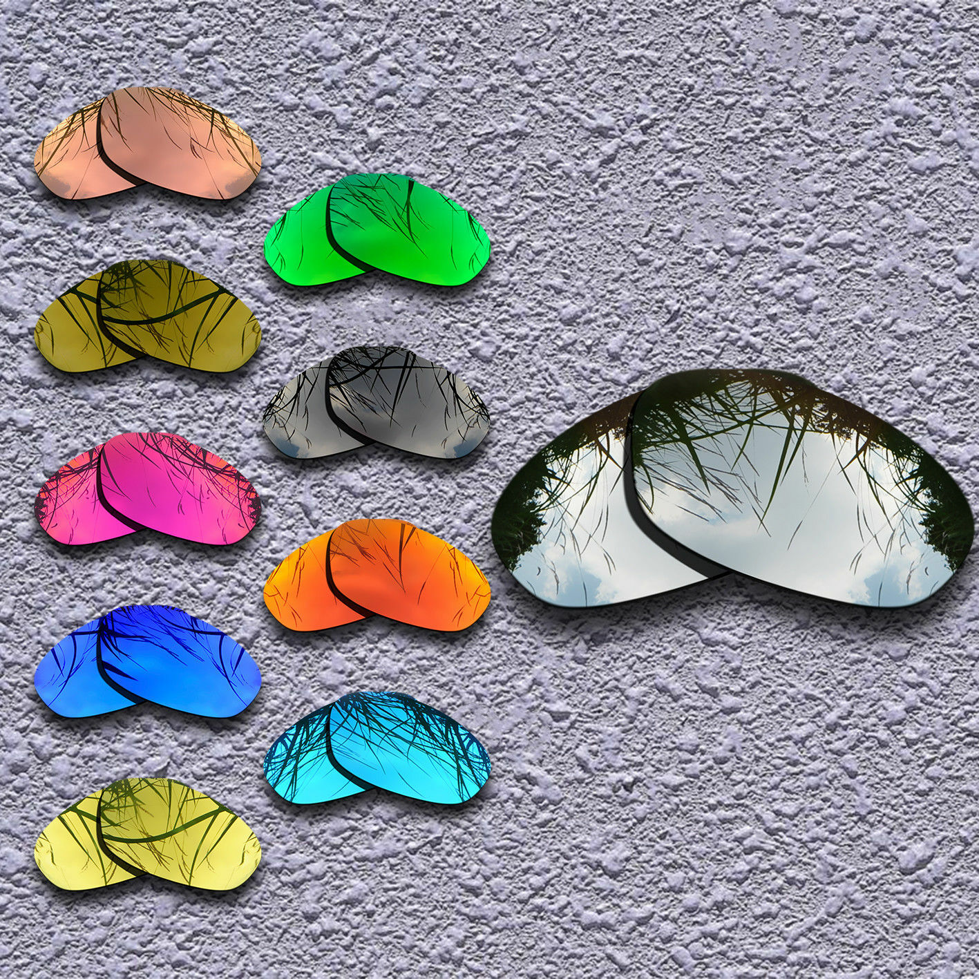 Sunglasses Replacement Lens For-Oakley Twenty XX 2012-Multiple Options Polarized