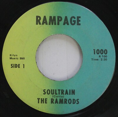 Soul 45 The Ramrods - SOULTRAIN / SOULTRAIN On Rampage 7'' 45 RPM Single Vinyl