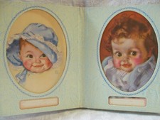 1930-40s Vintage Photo Album Book BABY'S FIRST PICTURES Never Used No Writing