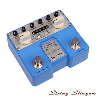 Mooer Twin Pro Reverie Chorus Digitales Effektpedal, MTWINCH1