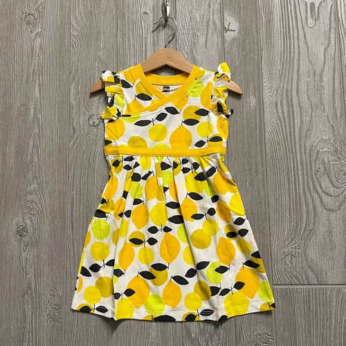 Short Sleeve Dress Citrus Lemon NWT 