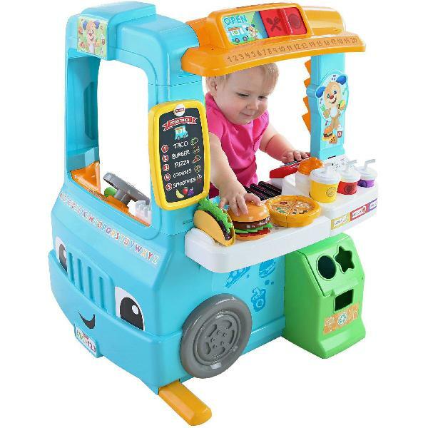 Food Truck Toy Fisher Price Kids Toddlers Learning Pretend Play