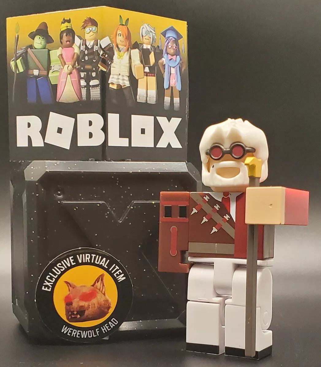 ROBLOX CELEBRITY SERIES 9 WEREWOLF MYSTERY: INVENTOR WEREWOLF HEAD