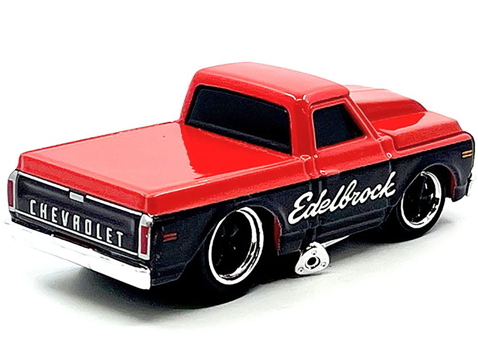 1972 Chevrolet C-10 Pickup Truck Red and Black 
