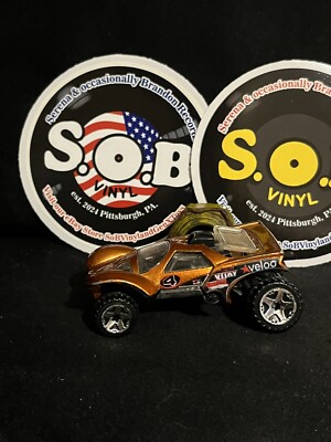 Hot Wheels Dakar Racer Brown Diecast USED NM Condition