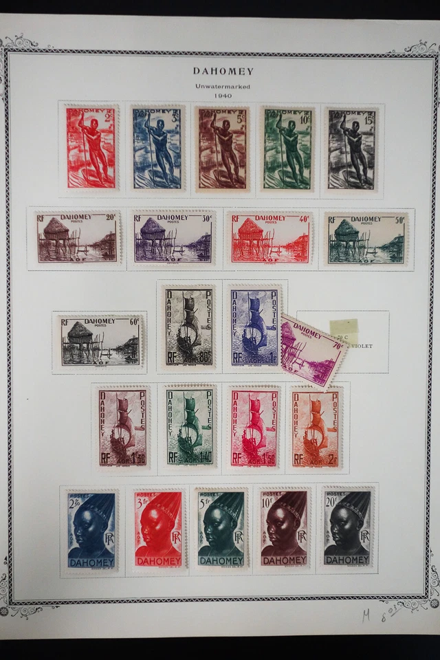 Dahomey 1800s to 1970s Stamp Collection - Image 4 of 4
