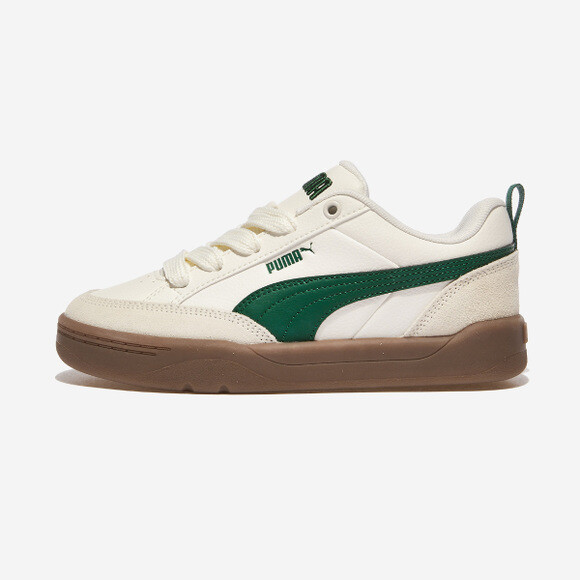 Кроссовки PUMA Park Lifestyle OG - Теплый бело-зеленый / 397262_02 / Доставка ускорена