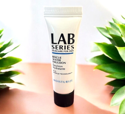 LAB SERIES SKINCARE FOR MEN RESCUE WATER EMULSION MOISTURIZE 7mL / 0.24 oz *