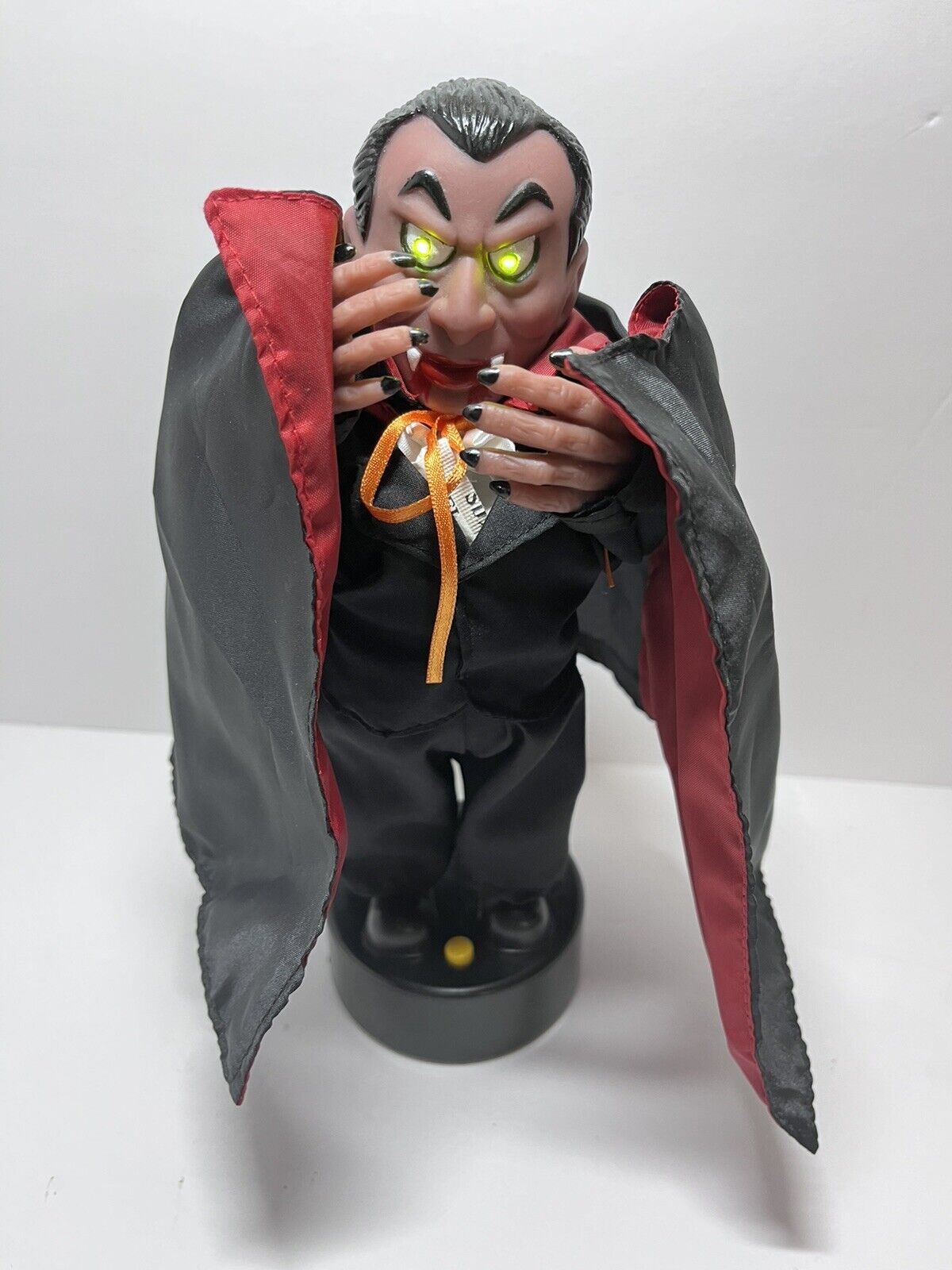 Dracula Animated Figure Battery Operated Vampire Halloween FVTG Gemmy | eBay