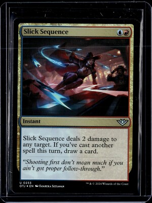 Slick Sequence - 233 - Foil - OTJ - NM - MTG Magic the Gathering