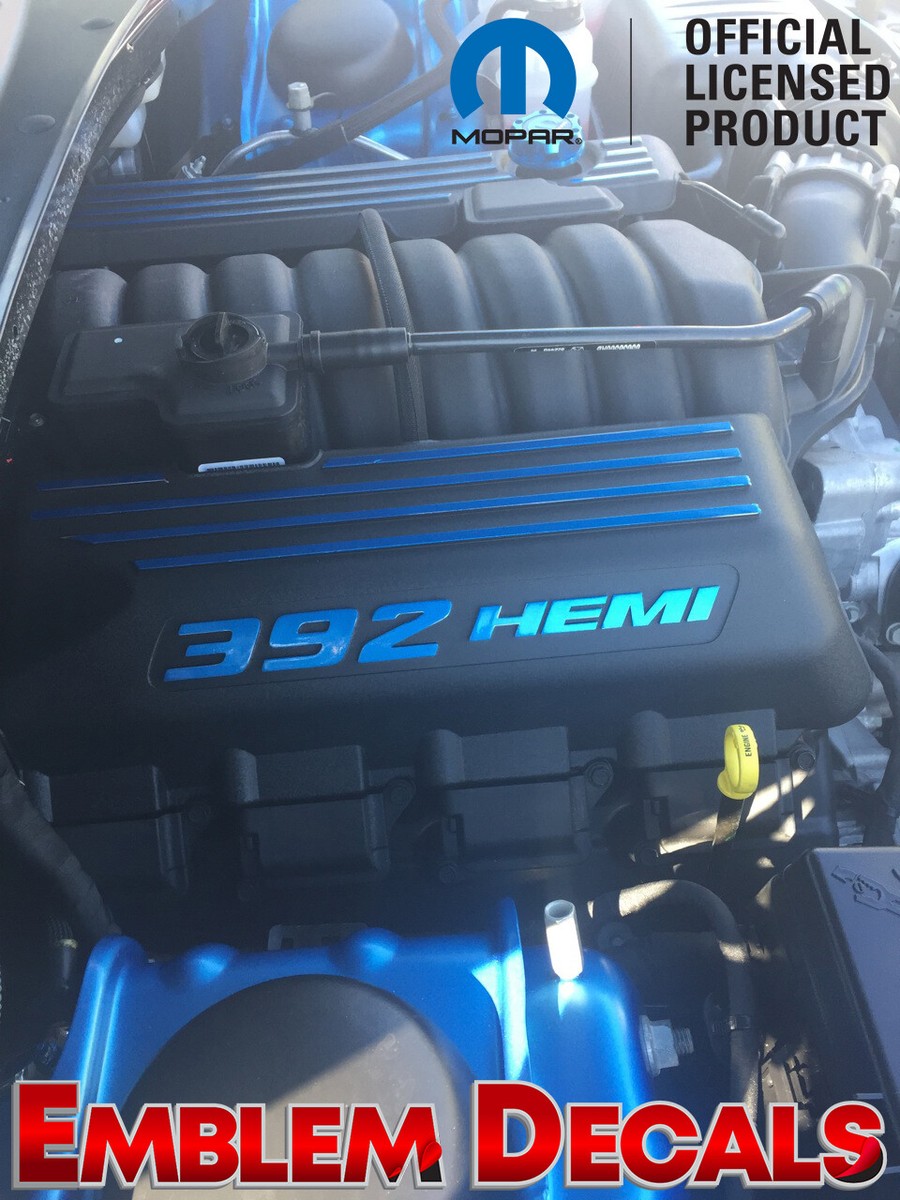 Dodge Challenger 392 Hemi Engine Decal 11 12 13 14 15 16 17 18 19
