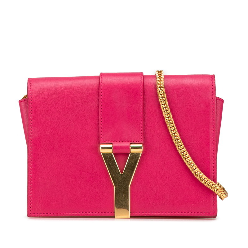 SAINT LAURENT Borsa a Tracolla con Catena Donna 【Usata】