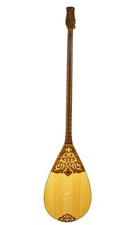 Dombyra dombra Kazakh national and professional musical instrument with case