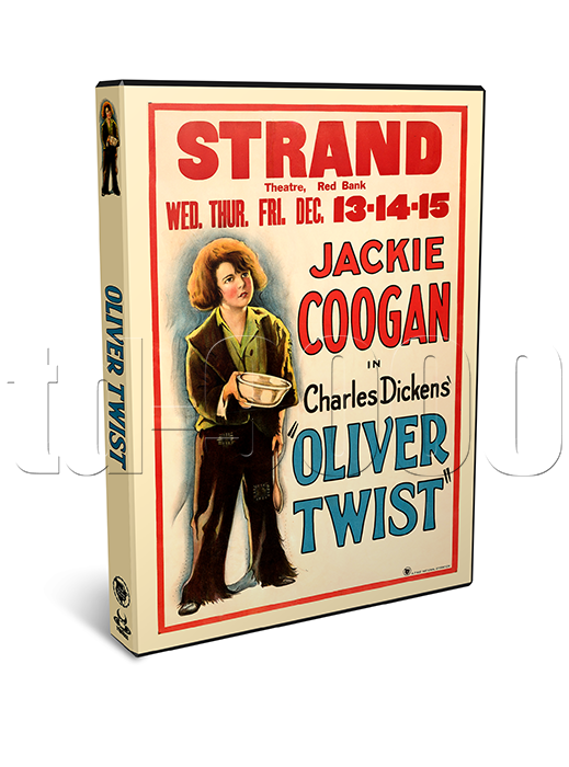Oliver Twist (1922) Jackie Coogan Drama Movie on DVD