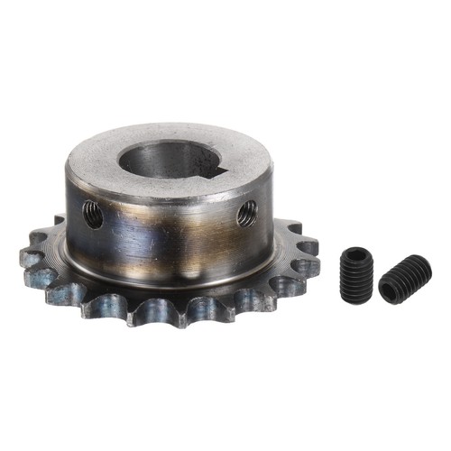 QUARKZMAN Rollenkettenrad ISO/DIN 06B-1 - 23 Zähne, 20mm Bohrung, 3/8 Teilung Für Maschinenbau