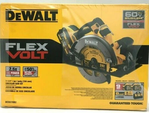 Sierra Circular 7 1/4'' Flexvolt 60v Baretool Dewalt