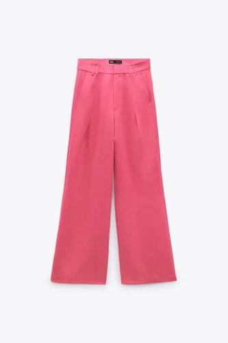 ZARA WOMAN NWT SS22 PINK FULL LENGTH 