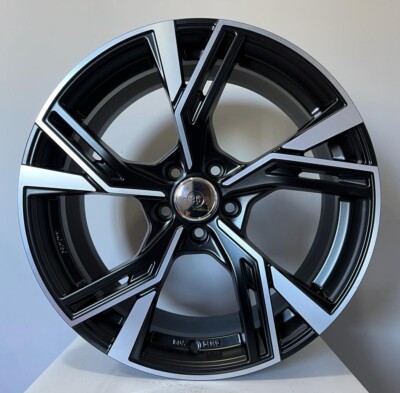 Jantes Alliage 17 Pouces Pour Audi A1 A2 TT - Noir Diamant - Lot De 4 Neuf Sous Emballage