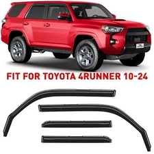 Rain Guards Vent Visors Shade for 2010-2024 Toyota 4Runner SHATTERPROOF