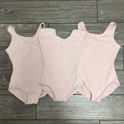 Capezio Pink Ballet Dance Leotard Bodysuit Girls T Toddler & Child Small 2 3 4 5